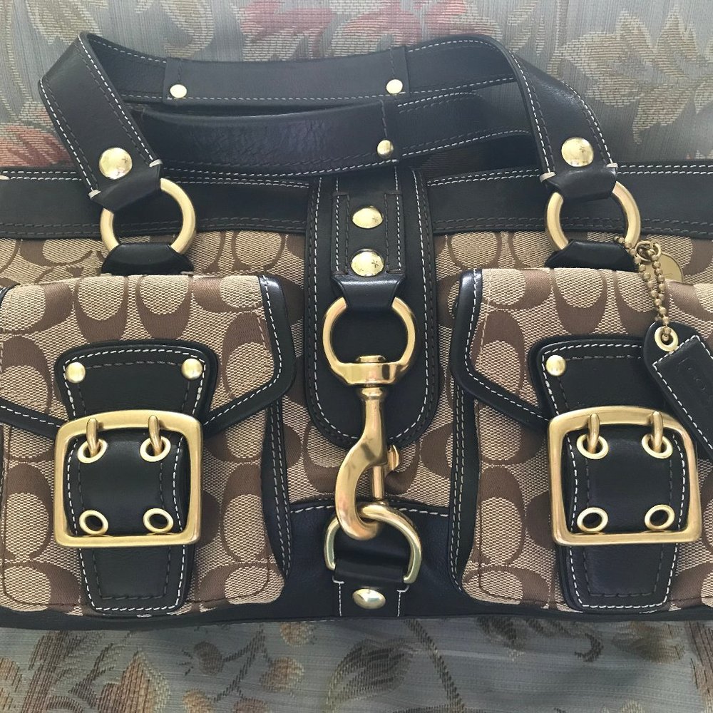 COACH Mandy 65th Anniversary Legacy Satchel